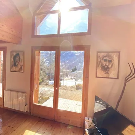 Le Serre Barbin - Chalet Ensoleille, Tout Confort Le Monetier-les-Bains Exterior photo